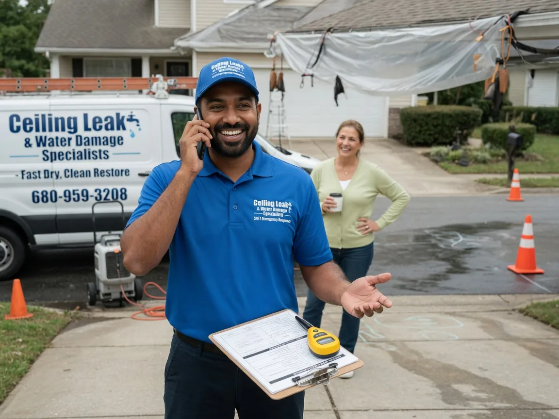 Ceiling Leak Cleanup Houlton, WI FAQs